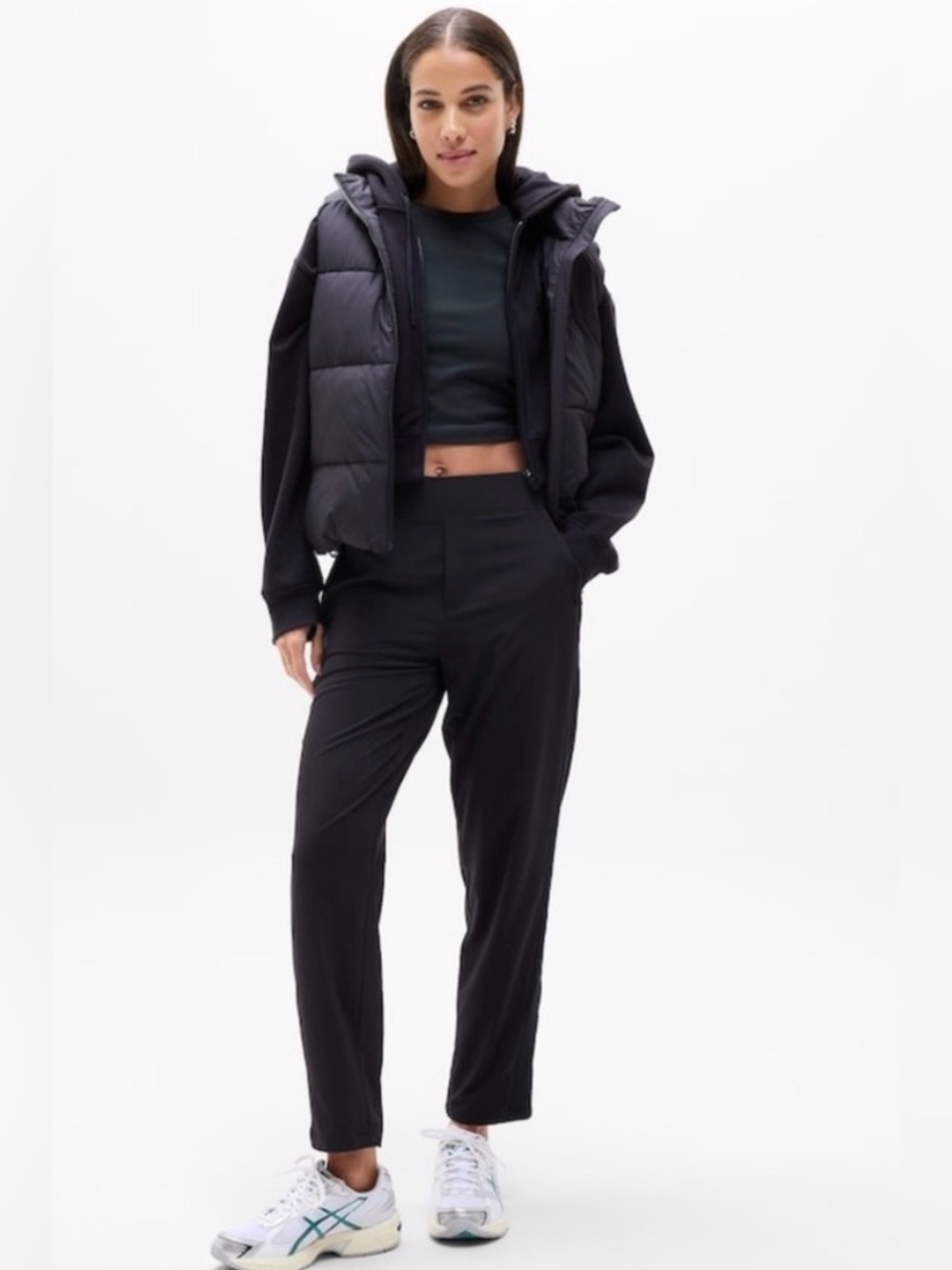 Athleta Brooklyn Lined Pant // Black #467191
Size 4